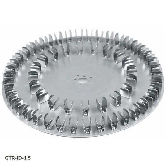 Tube Holder Disks for GTR-ID Series Tube Rotators, Interchangeable Polymer — 1.5/15/50 mL, Each | Globe Scientific