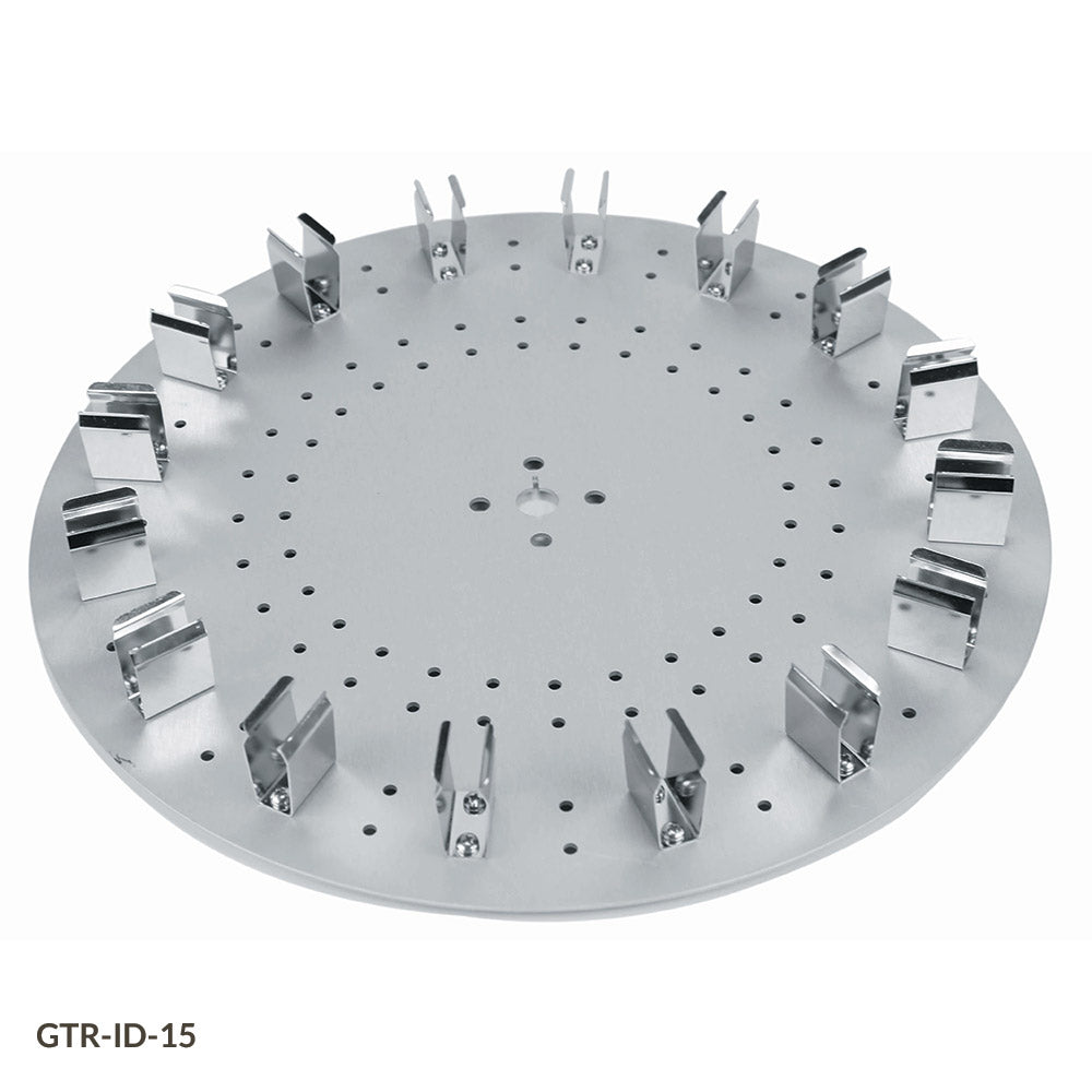 Tube Holder Disks for GTR-ID Series Tube Rotators, Interchangeable Polymer — 1.5/15/50 mL, Each | Globe Scientific