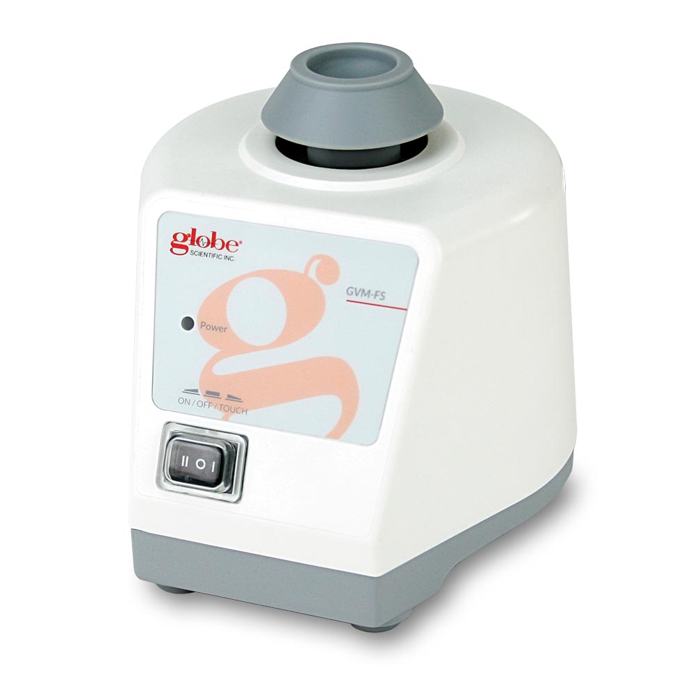 Vortex Mixer, Fixed Speed, 120v/230v — US/EU/UK Plug Options, 1/Each | Globe Scientific