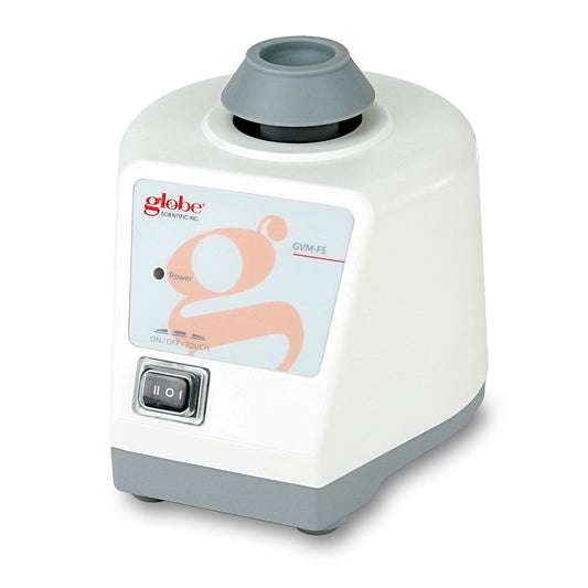 Vortex Mixer, Fixed Speed, 120v/230v — US/EU/UK Plug Options, 1/Each | Globe Scientific
