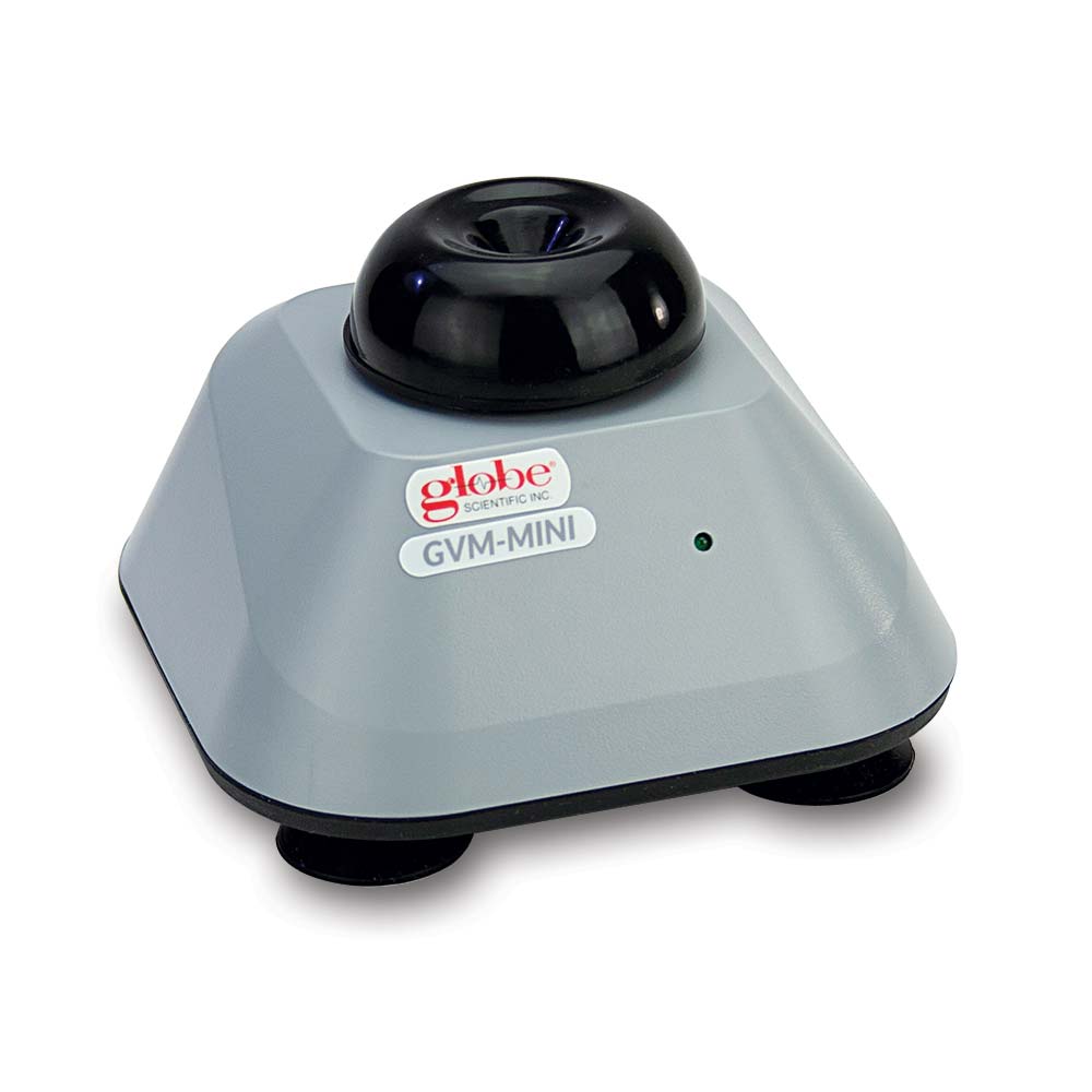 Mini Vortex Mixer, Fixed Speed, Touch & Continuous — 120v/240v Plug Options, 1/Each | Globe Scientific