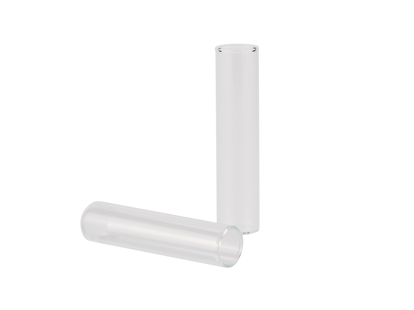 Caplugs Evergreen 201-3179-000 3.4 mL Round Borosilicate Glass Cuvette for Abbott® TDx, Glass Natural, 200/Box, MADE IN USA
