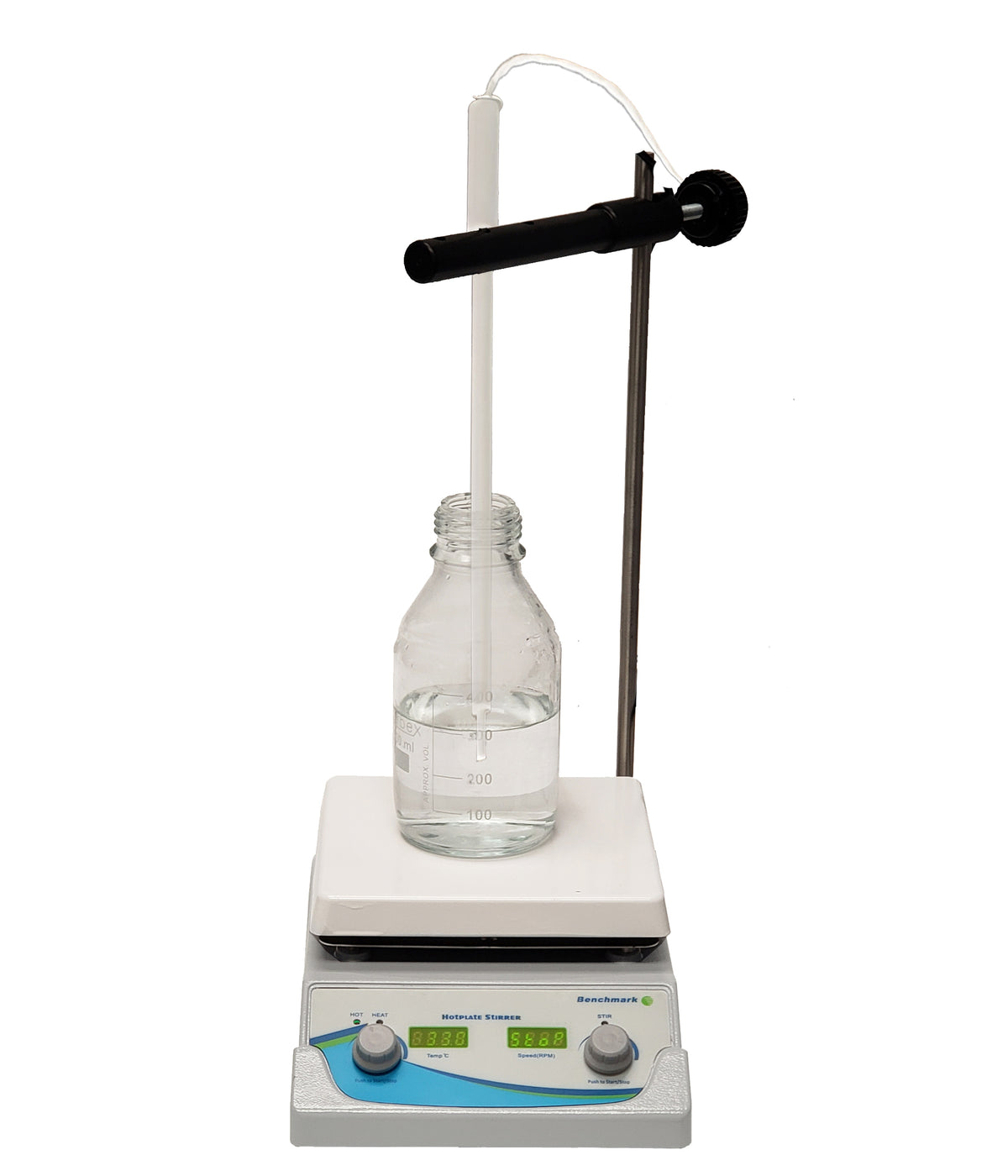 Benchmark Scientific Teflon Clamp Set with Support Rod H3770-CSTF