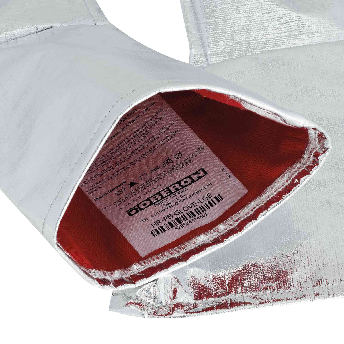 Oberon Heat Reflective Aluminized Gloves