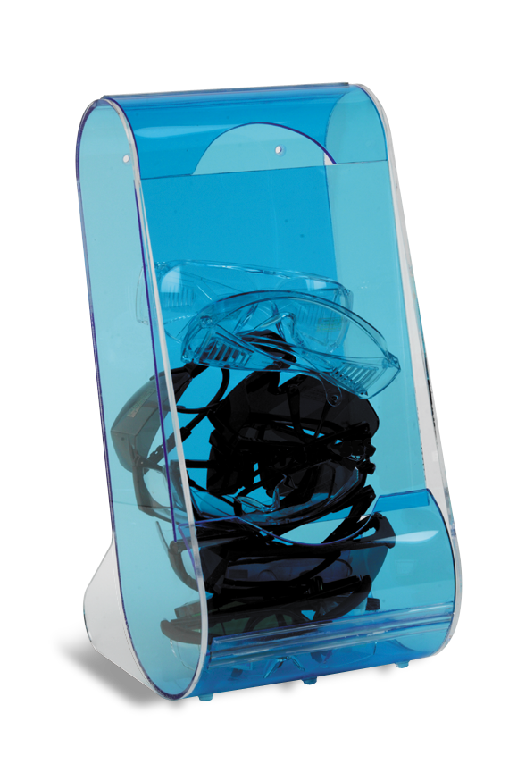 Clearly Safe® Eyeglass Dispenser, Counter or Wall Mount - HS1040A