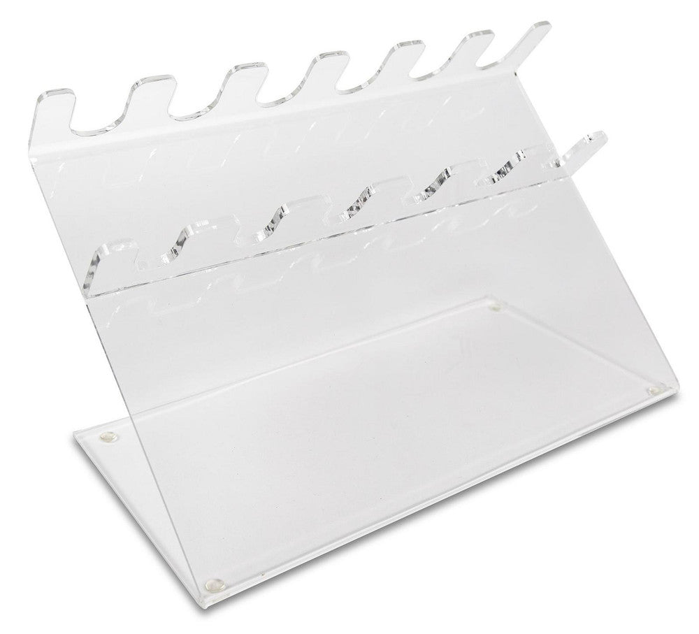 Acrylic Pipette Stand, 6-Place, Blue - HS20613C