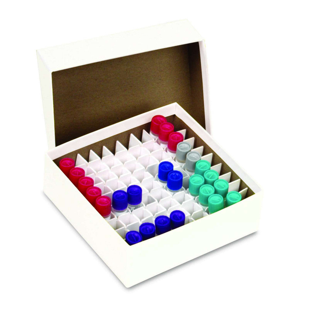 Heathrow Scientific Cardboard Cryogenic Storage Box 50mm - HS2860 Series | Economical 12-Pack — view 3