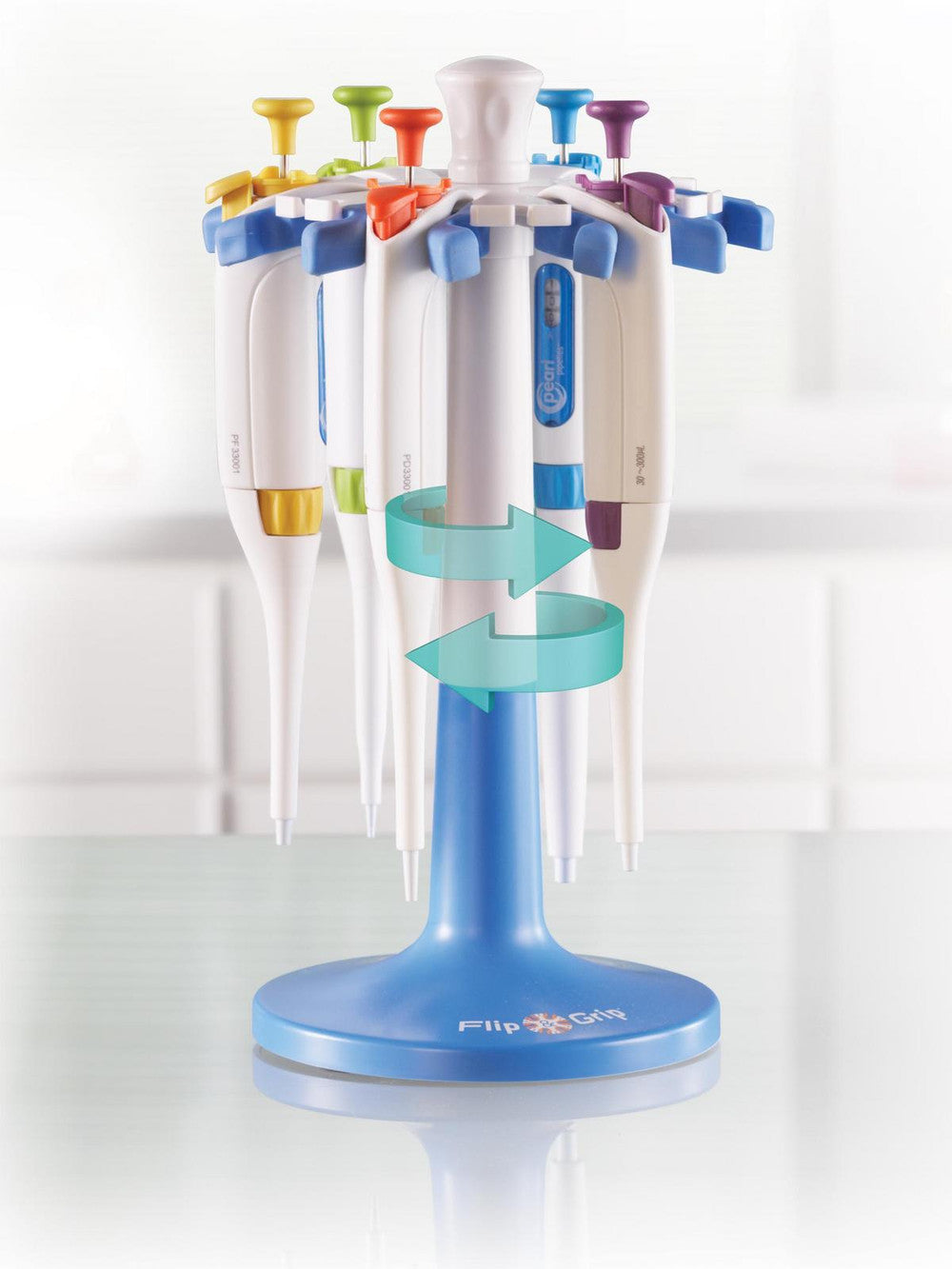 Flip & Grip® Pipette Holder - Heathrow Scientific