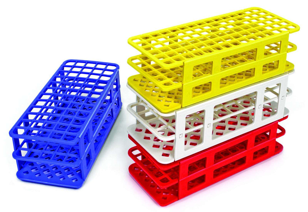Heathrow Scientific Fold & Snap Tube Rack - HS243077 Series - 60-Place, 17mm, Autoclavable — view 2