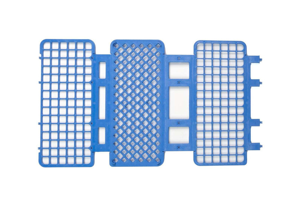 Heathrow Scientific Fold & Snap Test Tube Rack - HS243073 Series - 90-Place, 13mm, Autoclavable — view 4
