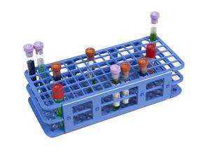 Heathrow Scientific Fold & Snap Test Tube Rack - HS243073 Series - 90-Place, 13mm, Autoclavable — view 2