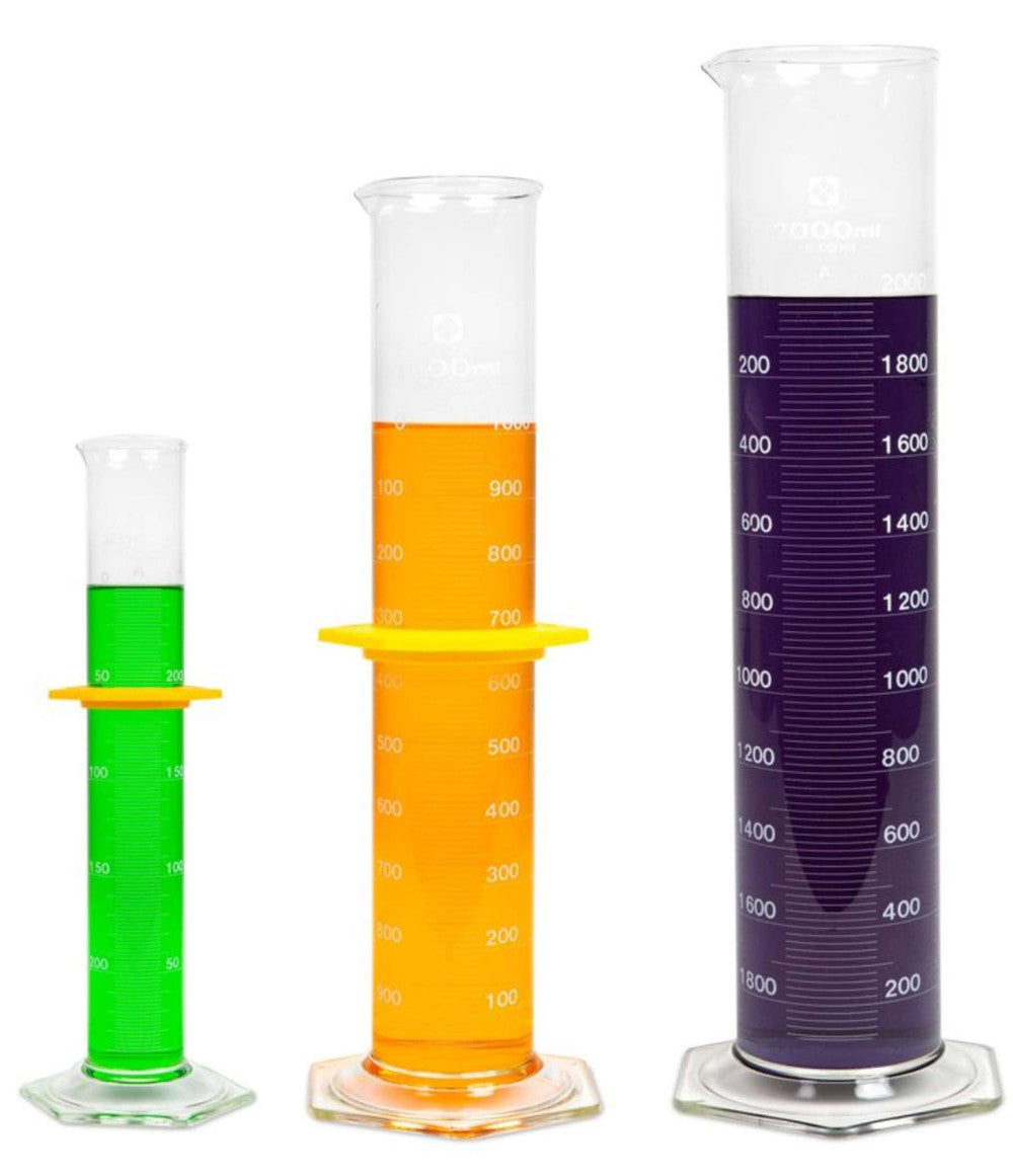 Class A Glass Graduated Cylinders - ASTM E1272 - Heathrow Scientific — view 3