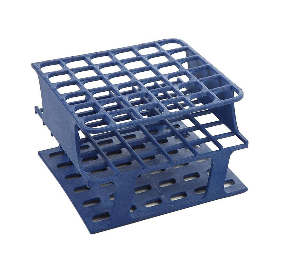 OneRack® Tube Rack, Half Size, POM, 5-10 mL Tubes - Heathrow Scientific