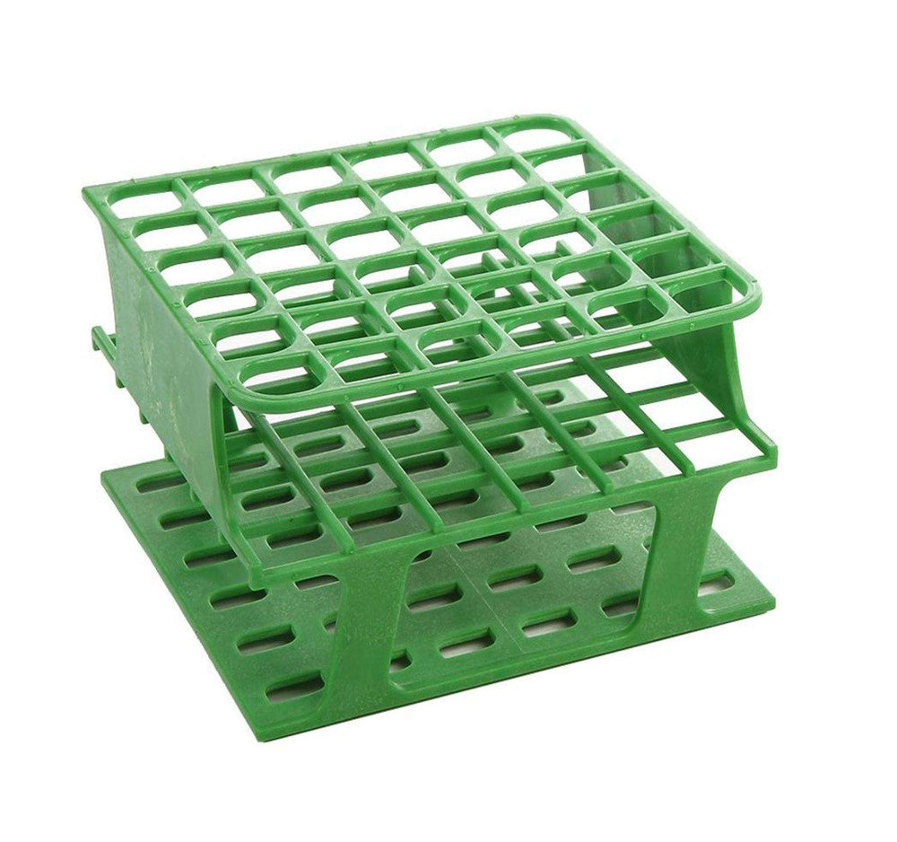 OneRack® Tube Rack, Half Size, POM, 5-10 mL Tubes - Heathrow Scientific