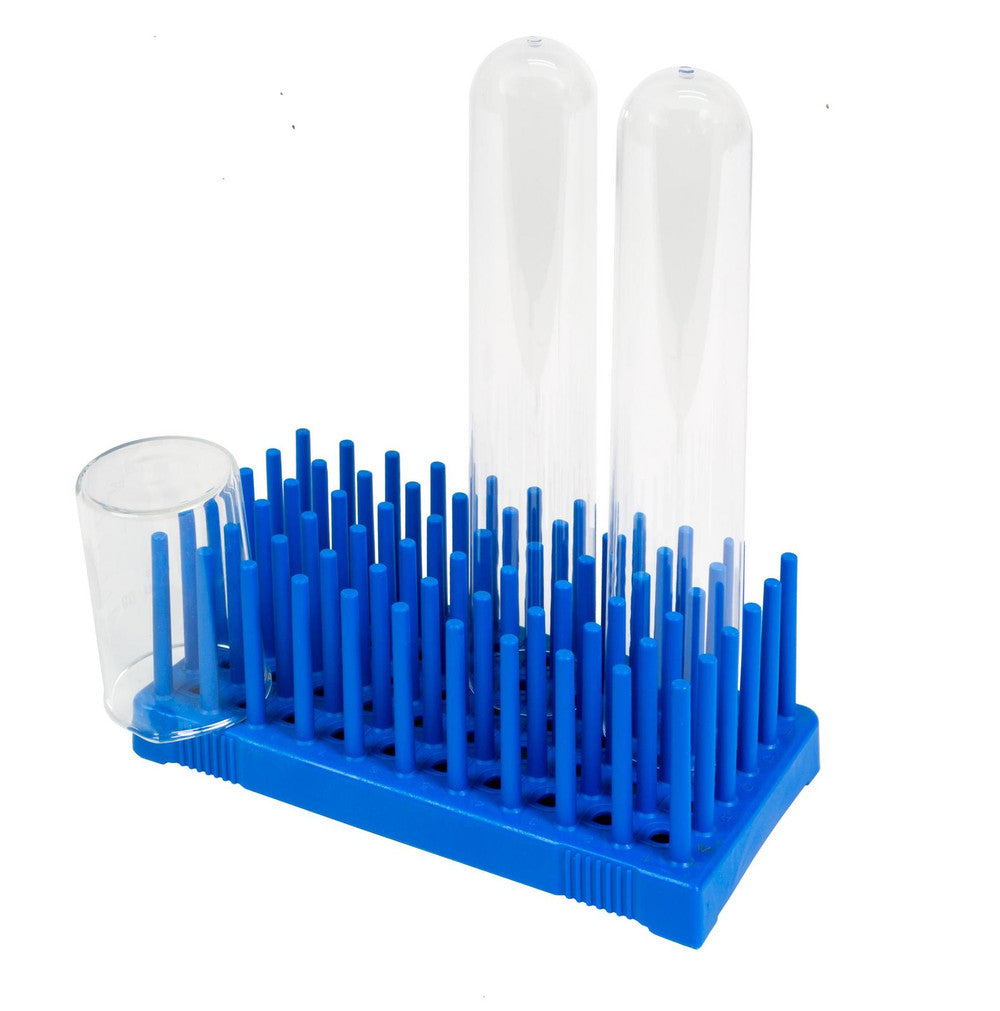 Heathrow Scientific Peg Tube Rack - HS24311 Series - 50-Place, 14-17mm, GFPP Autoclavable — view 3
