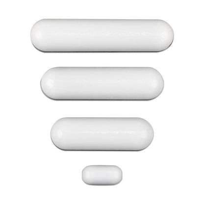 Heathrow Scientific PTFE Smooth Stir Bar - 120894 Series | Alnico Magnet, Concave-Bottom Optimized, Pack of 10 — view 3