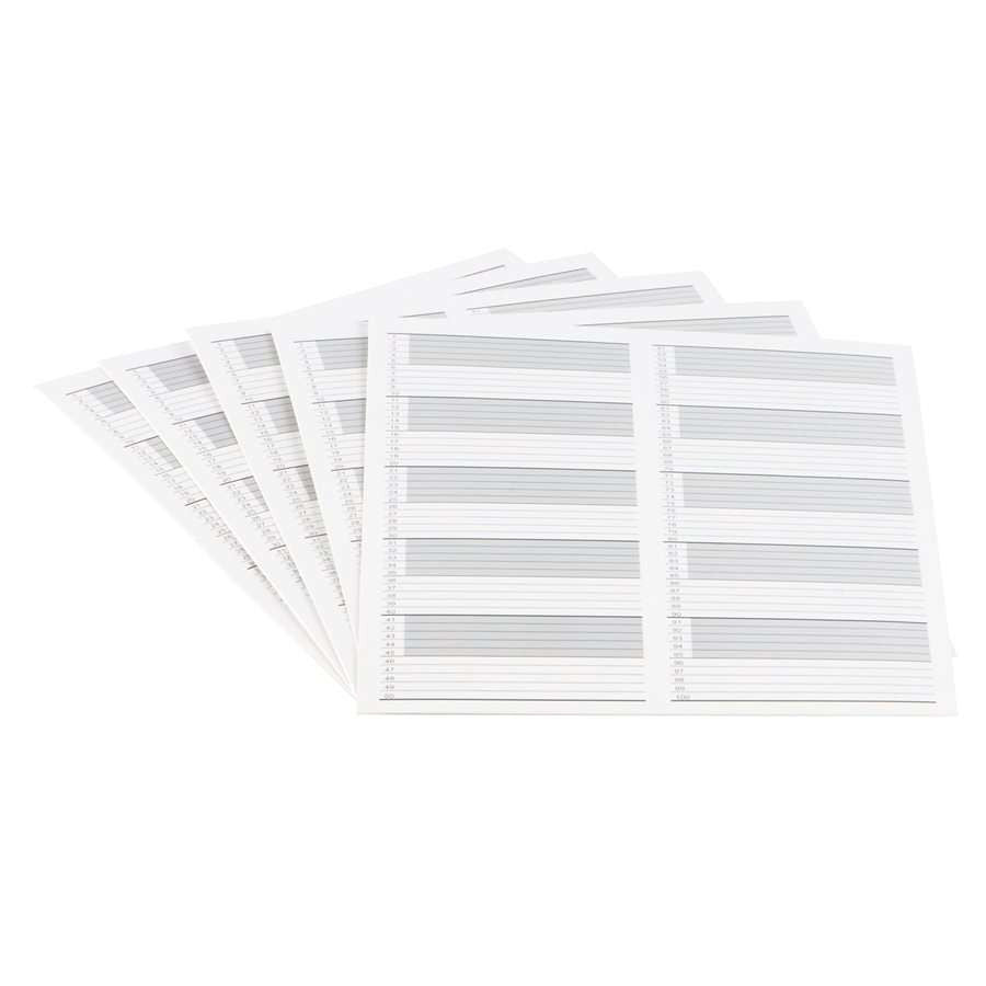 Heathrow Scientific Microscope Slide Box Replacement Inventory Cards - 10/Pack — view 3