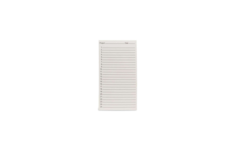 Heathrow Scientific Premium Plus Inventory Cards - 120618 | Pack of 10 — view 3