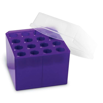 Heathrow Scientific Transformer Cube Tube Rack 15 & 50mL - -80°C Rated - Pack of 5 (HS23271A) — view 2