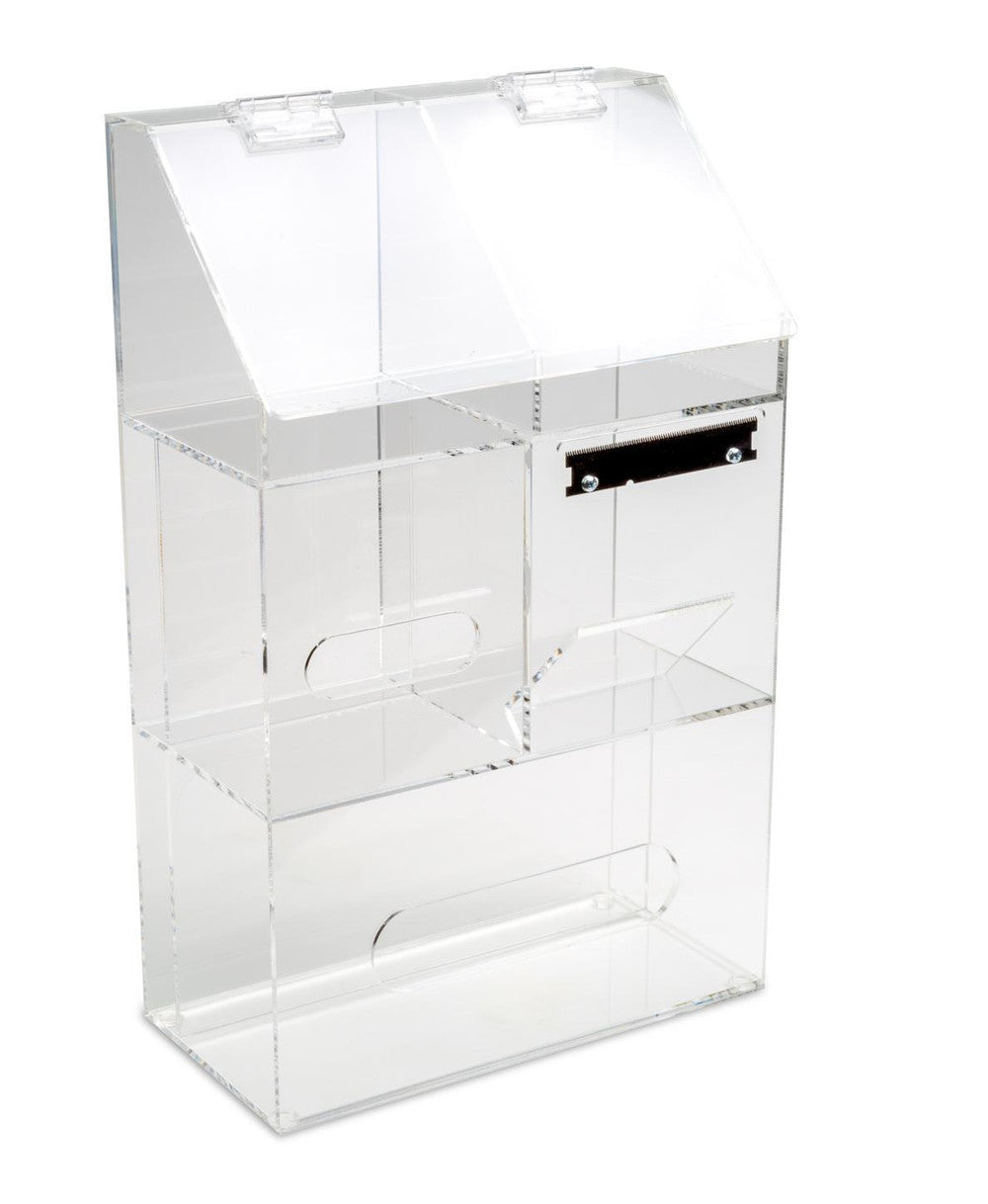 Heathrow Scientific Workstation Dispensing & Storage Bins — Workstation Storage Bin, Clear / 1 Each, HS234523