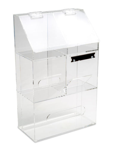 Heathrow Scientific Workstation Dispensing & Storage Bins — Workstation Storage Bin, Clear / 1 Each, HS234523