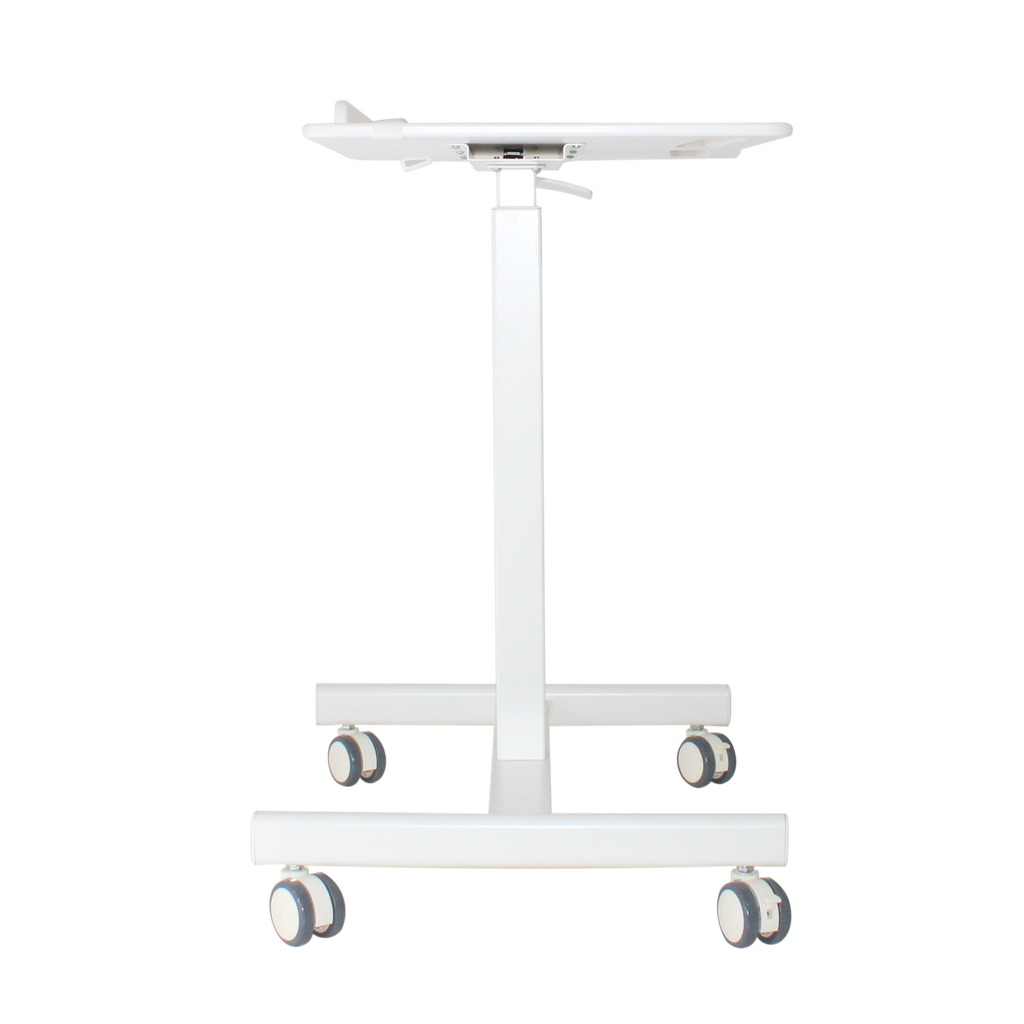 TrippNT 53981 Height Adjustable Companion Cart Desktop Velcro Strap Detail