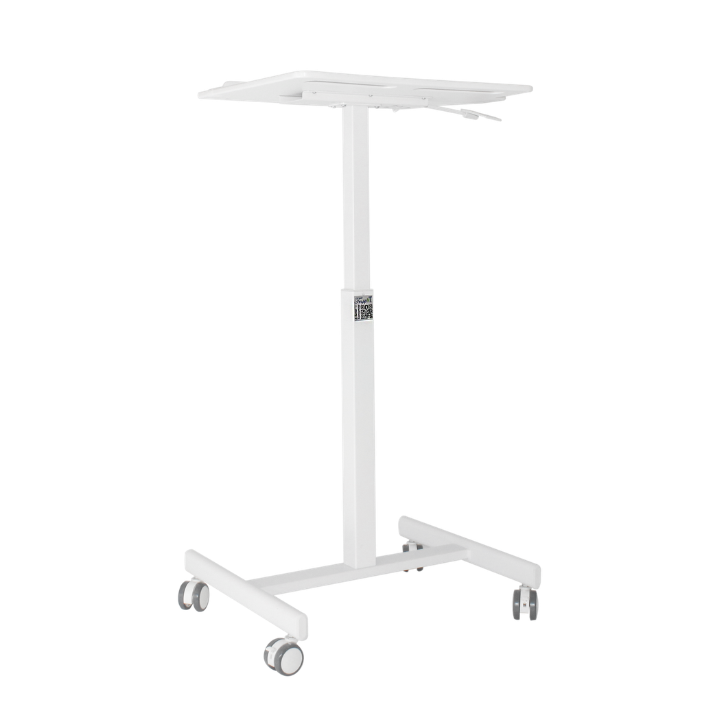 TrippNT 53981 Height Adjustable Cart H-Base Foot Clearance Ergonomic View