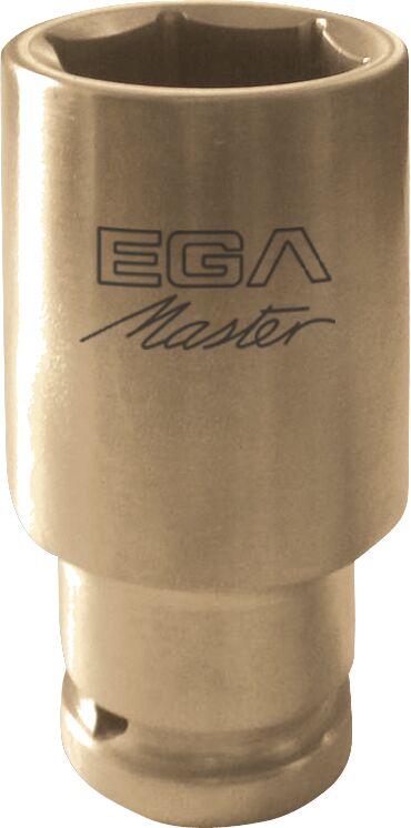 EGA Master Non-Sparking Impact Socket — 1/2" drive, 18 mm, 6-point — 76222
