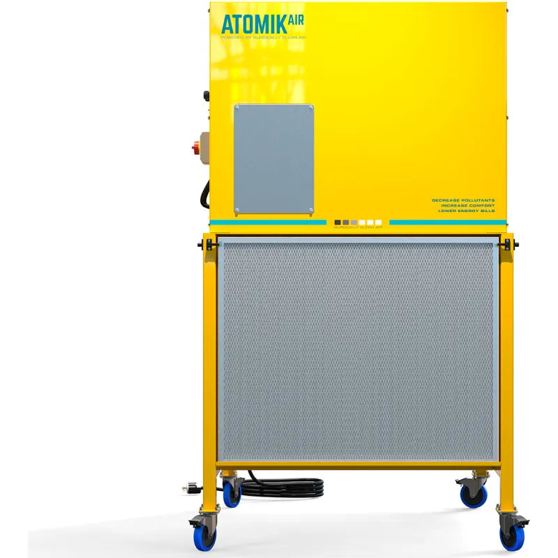 Ideal Warehouse Innovations AtomikAir 60-8200 High-Capacity Industrial Air Filtration System, 240V 3-Phase