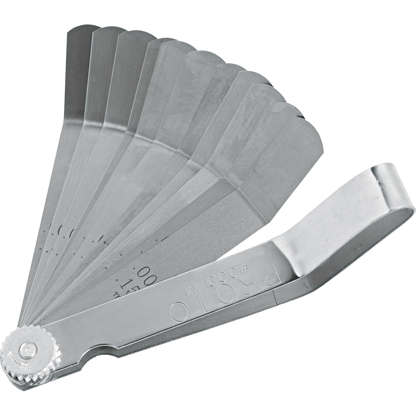 Proto J000M — 11-Blade Bent Feeler Gauge Set J000M