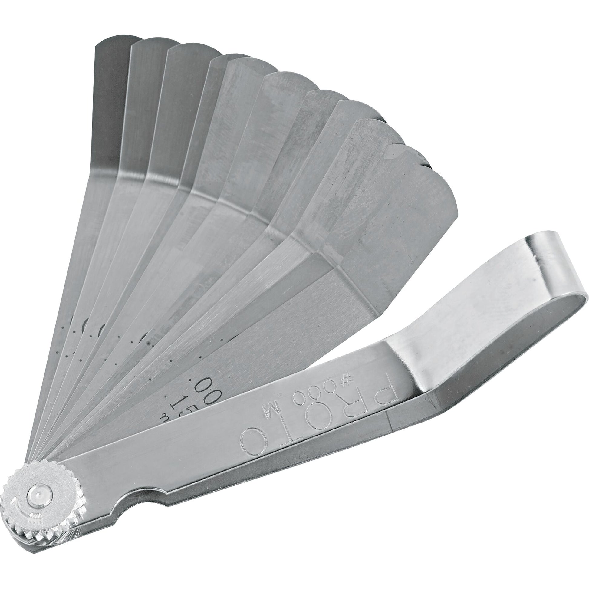 Proto J000M — 11-Blade Bent Feeler Gauge Set J000M