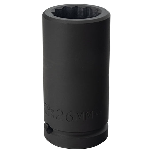 Proto Socket Impact 3/4 Drive 26Mm 12-Point Deep J07526MLT