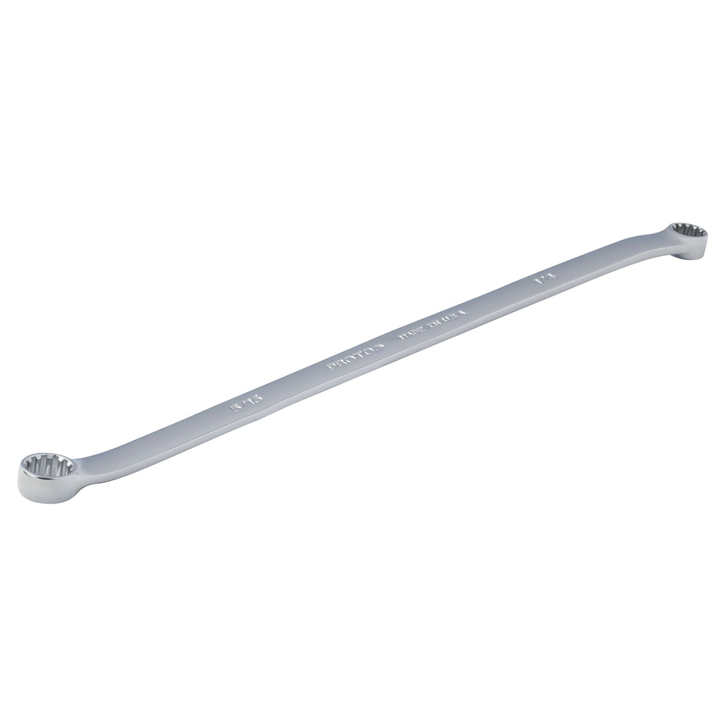 Proto J1118SPL — 1/4 in. x 5/16 in. Full Polish Double Box Spline Wrench J1118SPL