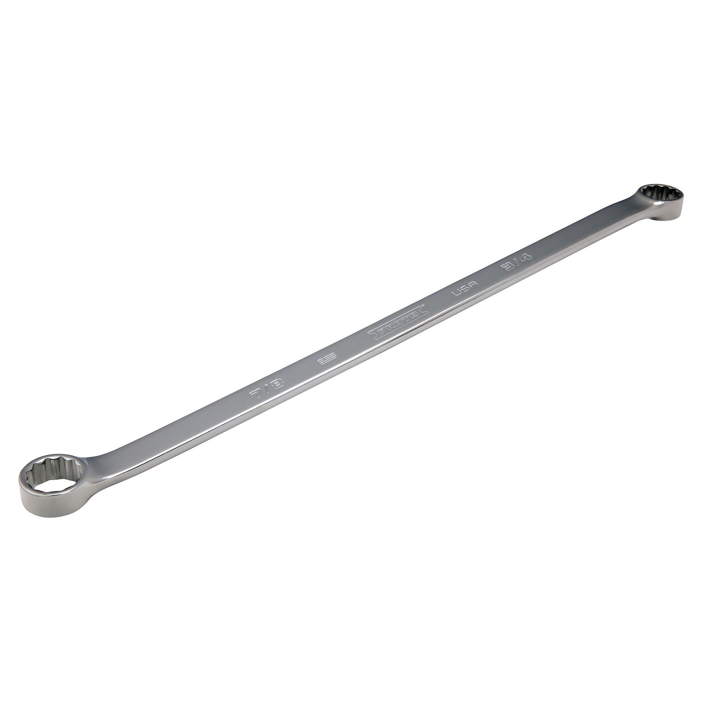 Proto J112428L — 3/4 in. x 7/8 in. Full Polish 12-Point Double Box Wrench J112428L