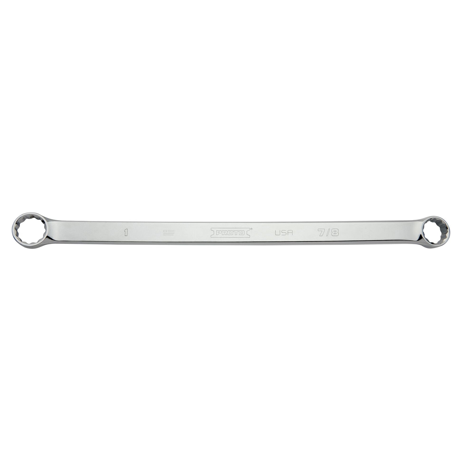 Proto 12Pt Full Polish Dbl Box Long 7/8X1 Wrench J112832L