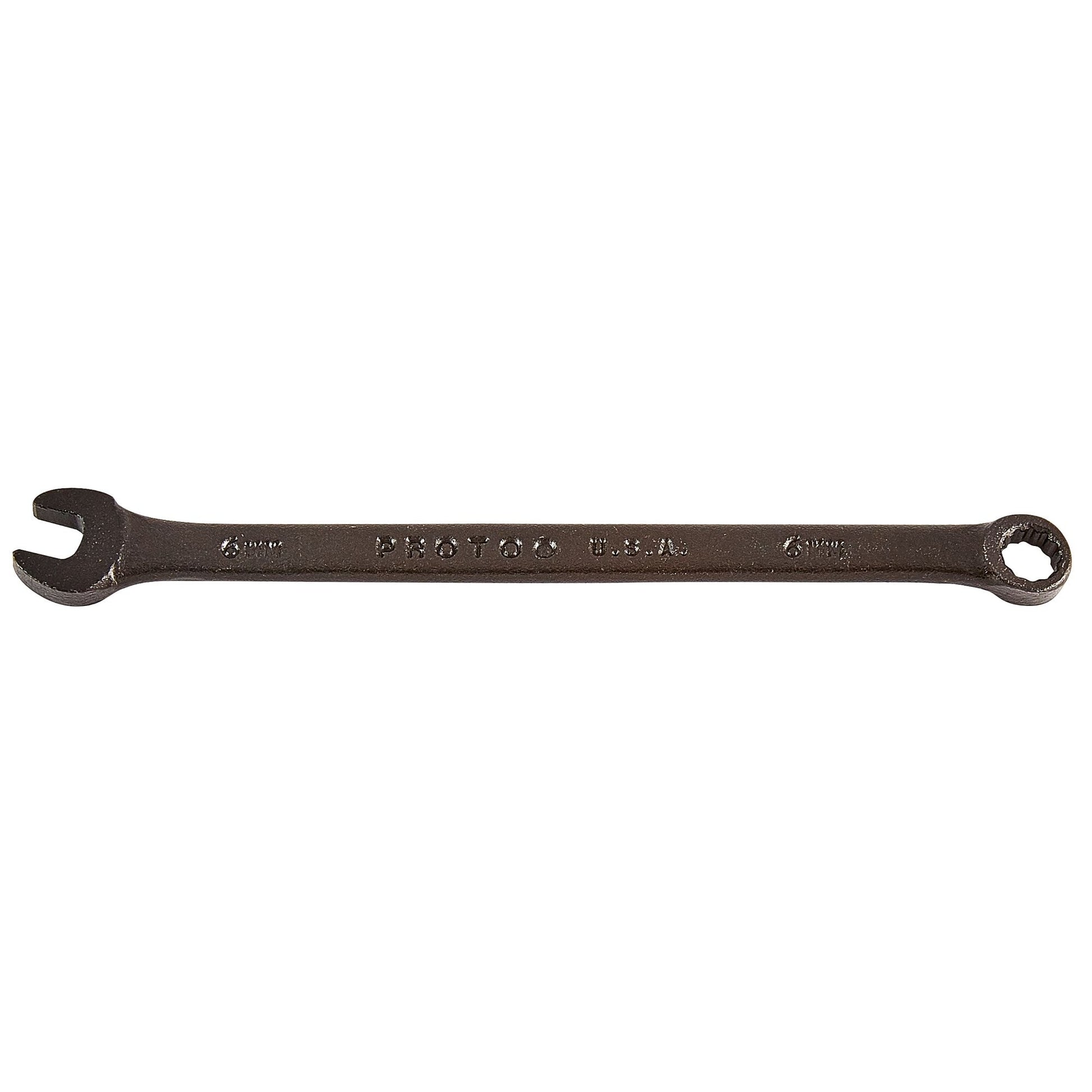 Proto J1206MBA — 6mm Black Oxide 12-Point Combination Wrench J1206MBA