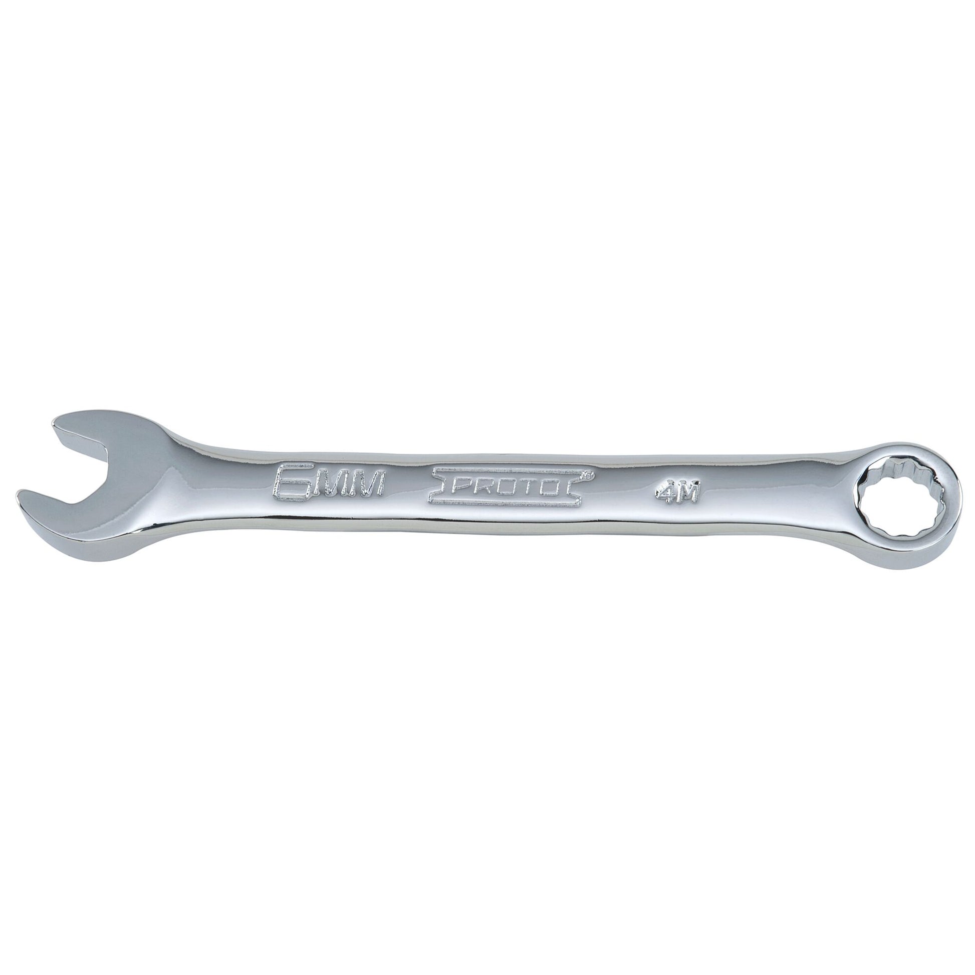 Proto J1206MES — 6mm 12-Point Full Polish Short Combination Wrench J1206MES