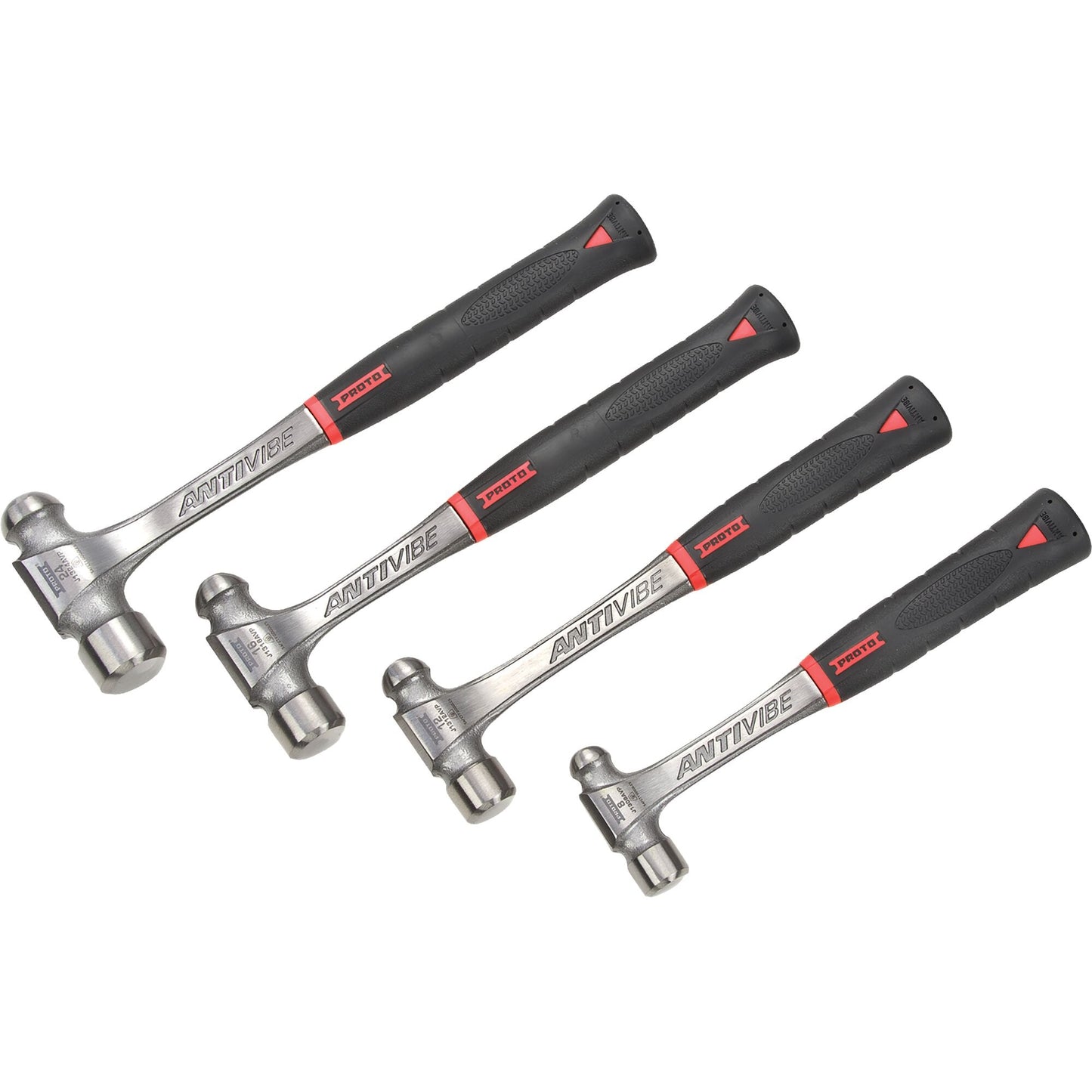 Proto J1304AVPS — Anti-Vibe® Ball Pein Hammer Set (4 pc.) J1304AVPS
