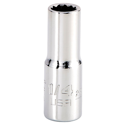 Proto Socket 1/4 Drive 1/4 12-Point Intm J4708N