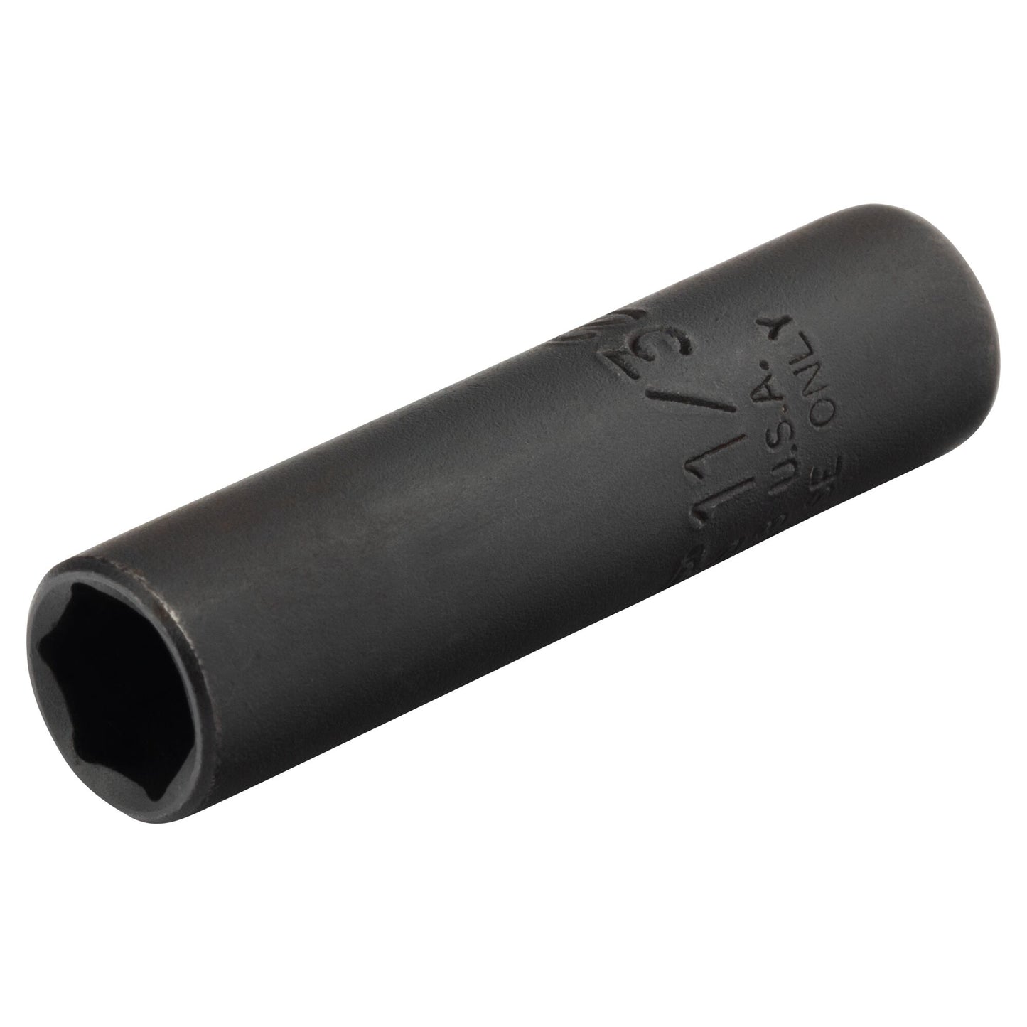 Proto J4711LB — 1/4 in. Drive 11/32 in. 6-Point Black Oxide Deep Socket J4711LB