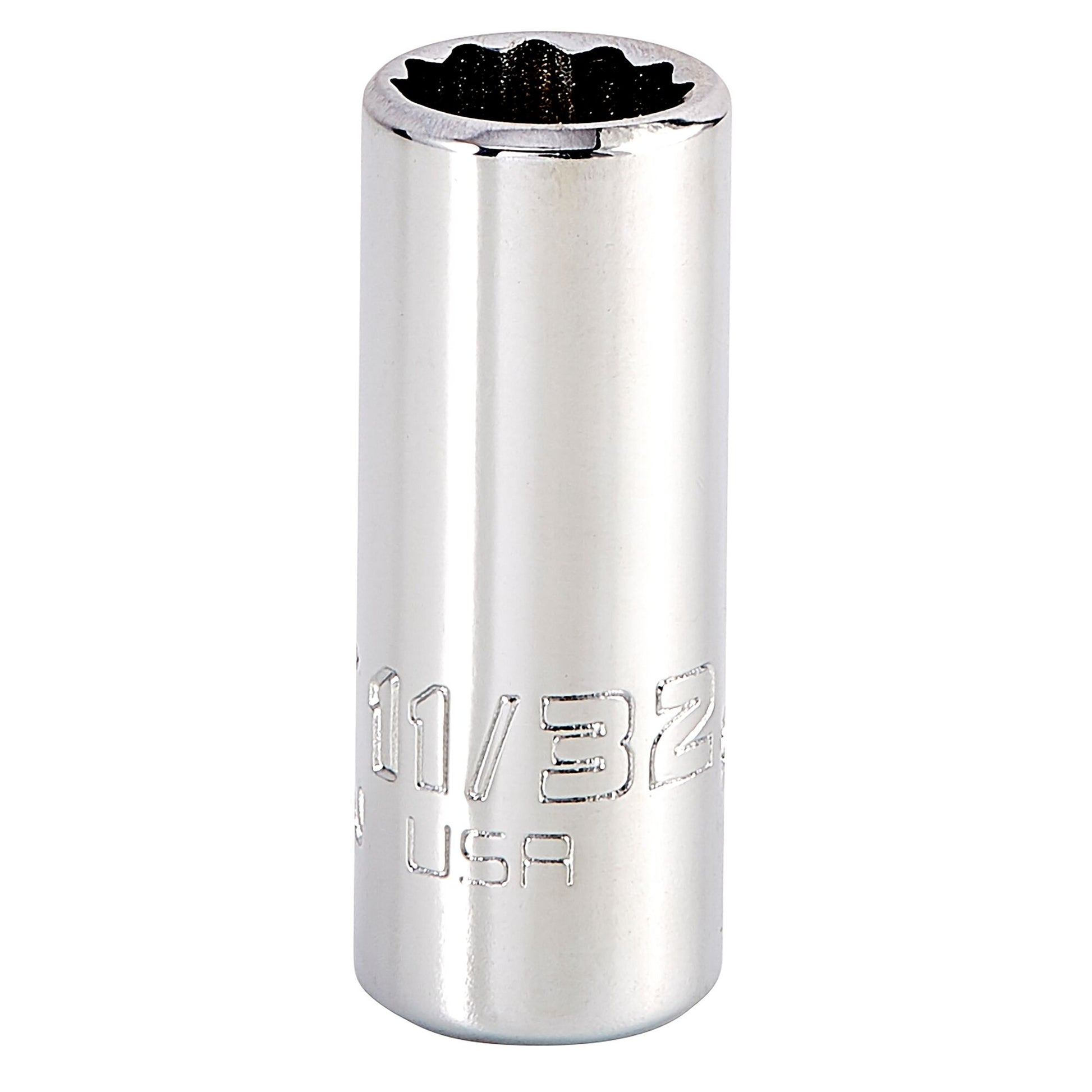 Proto Socket 1/4 Drive 11/32 12-Point Intm J4711N