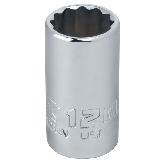 Proto 1/4In Drive Inter Socket 12Mm12 Point J4712MN