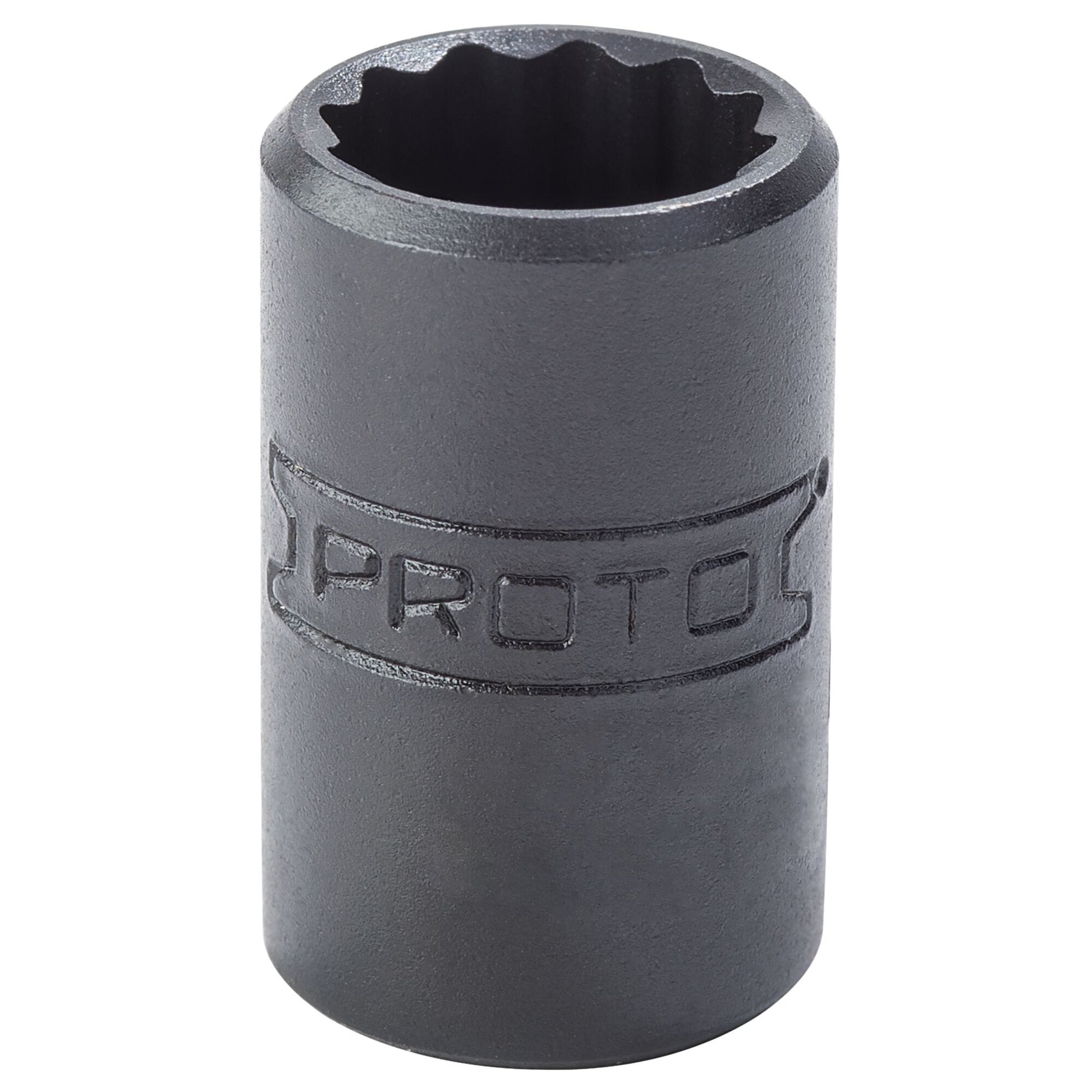 Proto Socket 1/4 Drive 3/8 12Pt Black J4712TB