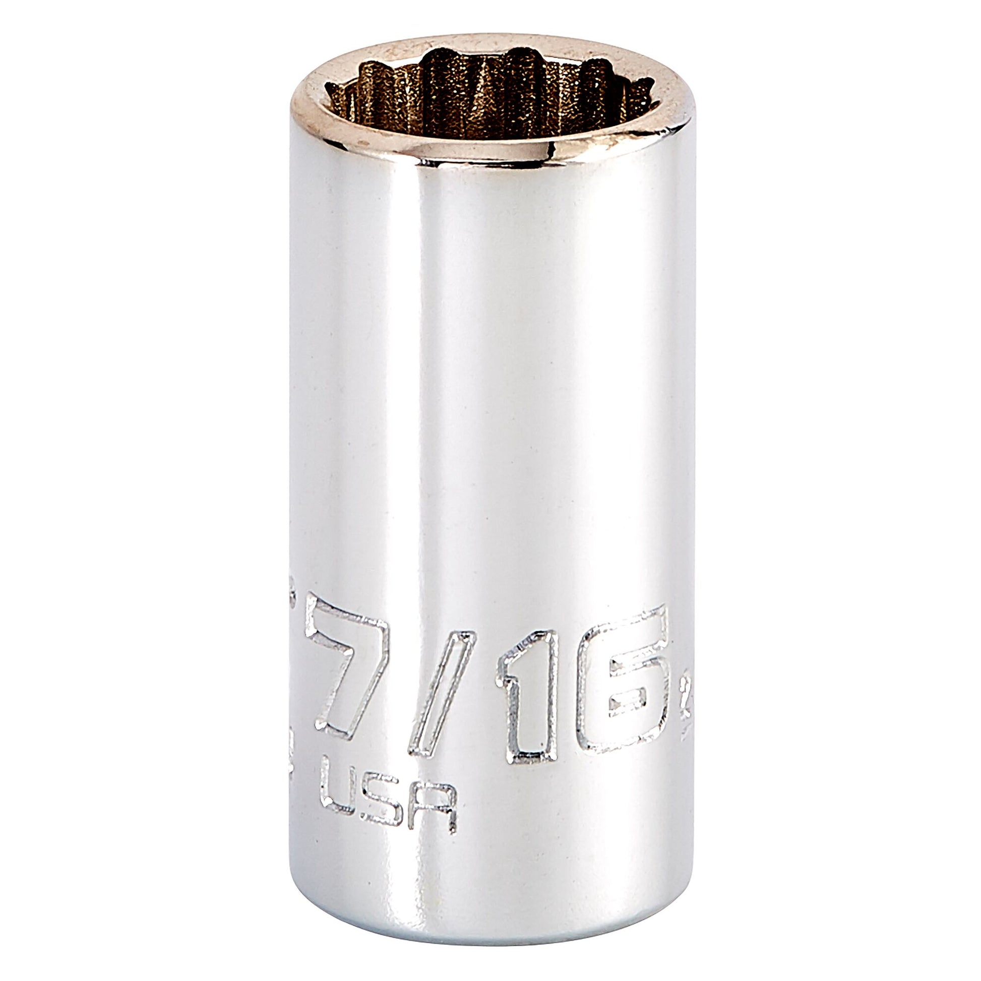 Proto Socket 1/4 Drive 7/16 12-Point Intm J4714N
