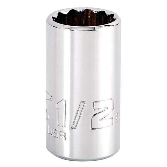 Proto Socket 1/4 Drive 1/2 12-Point Intm J4716N