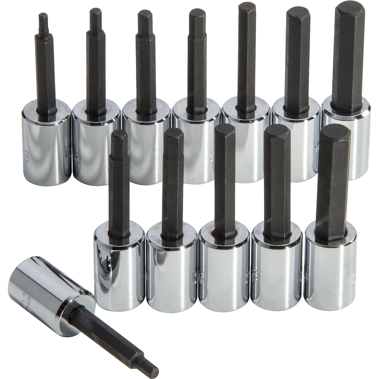 Proto J4902A — 3/8 in. Drive Hex Bit Socket Set (13 pc.) J4902A