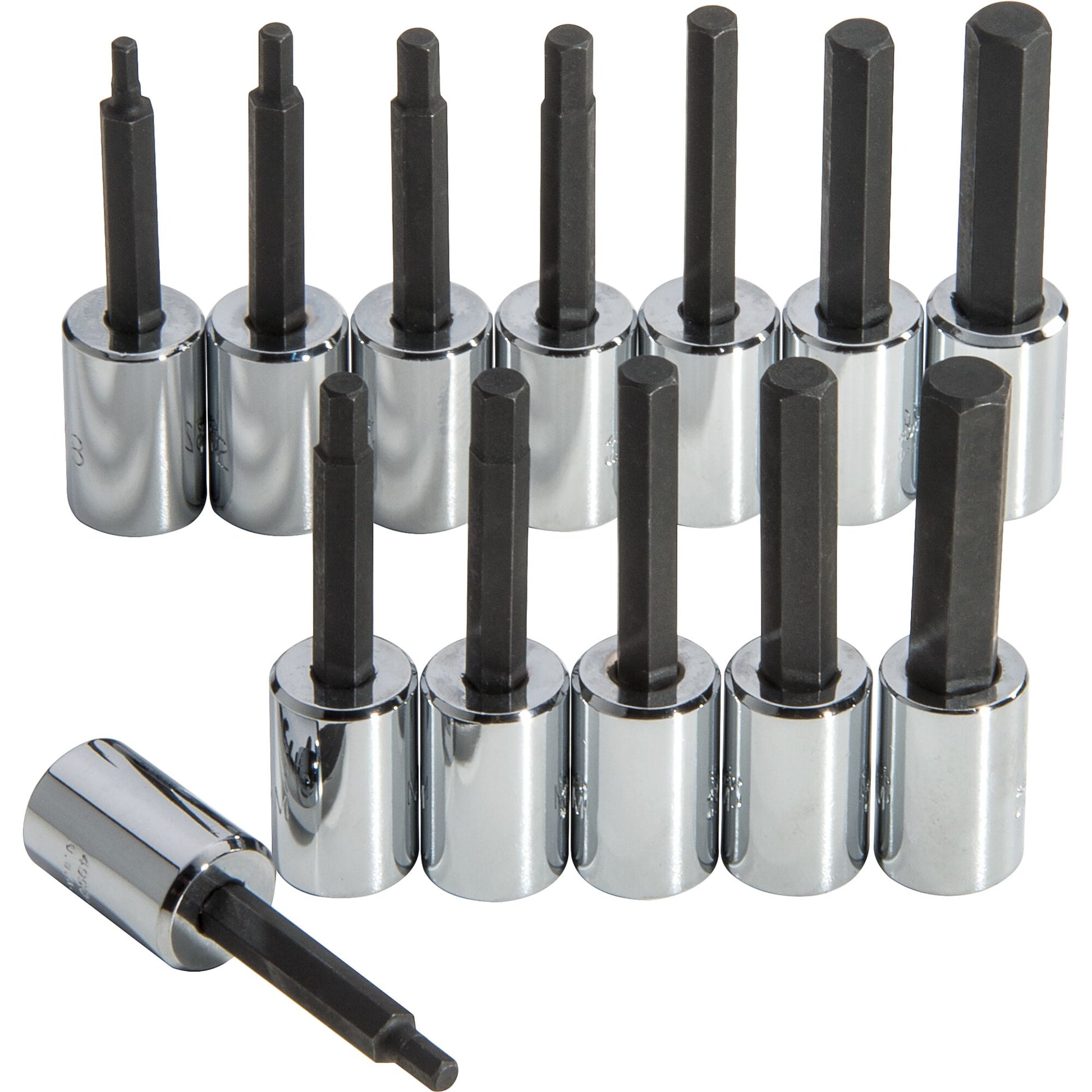 Proto J4902A — 3/8 in. Drive Hex Bit Socket Set (13 pc.) J4902A