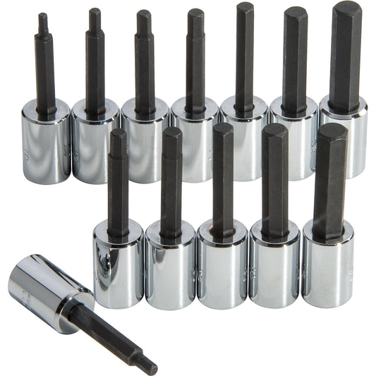 Proto J4902A — 3/8 in. Drive Hex Bit Socket Set (13 pc.) J4902A
