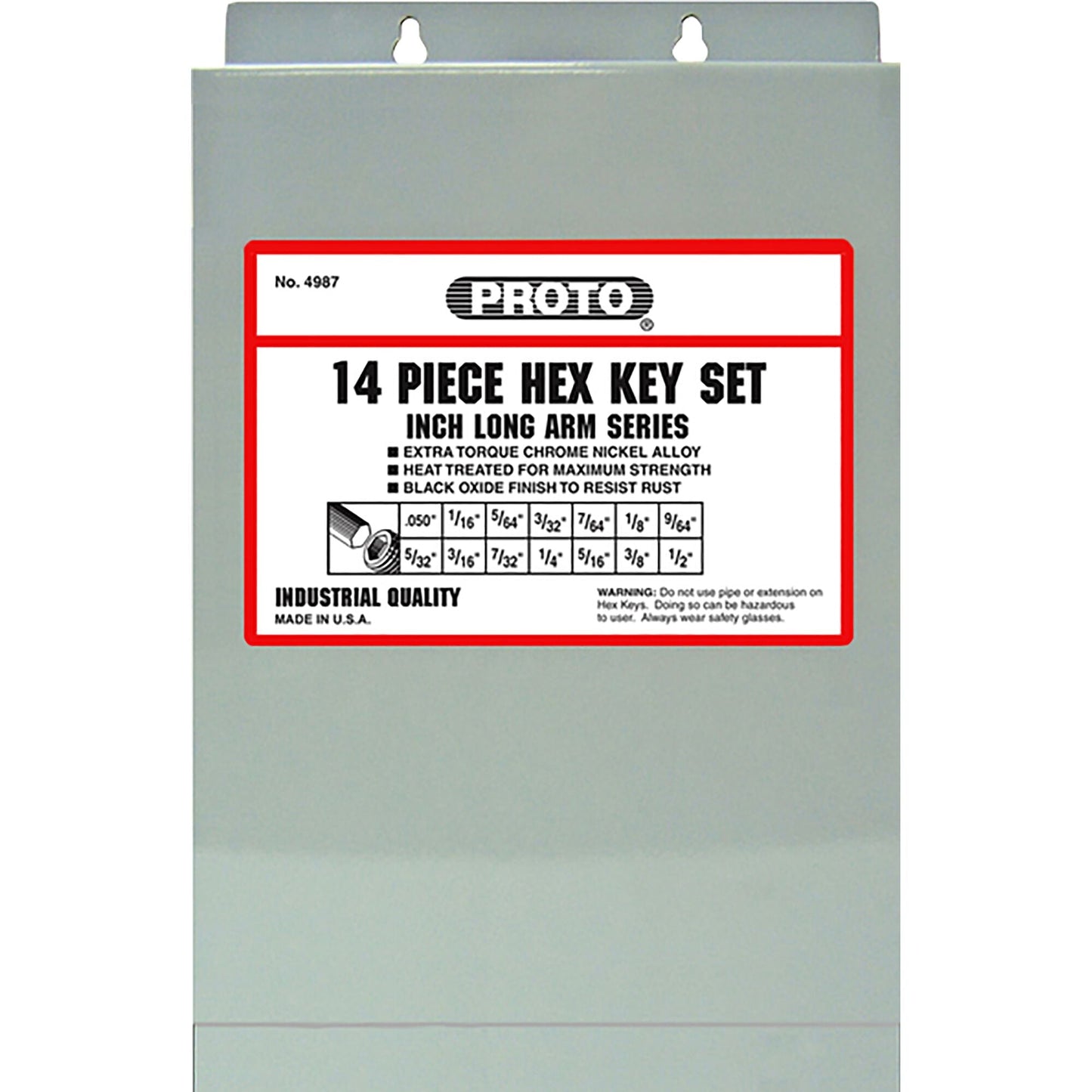 Proto J4987 — Long Hex Key Set (14 pc.) J4987