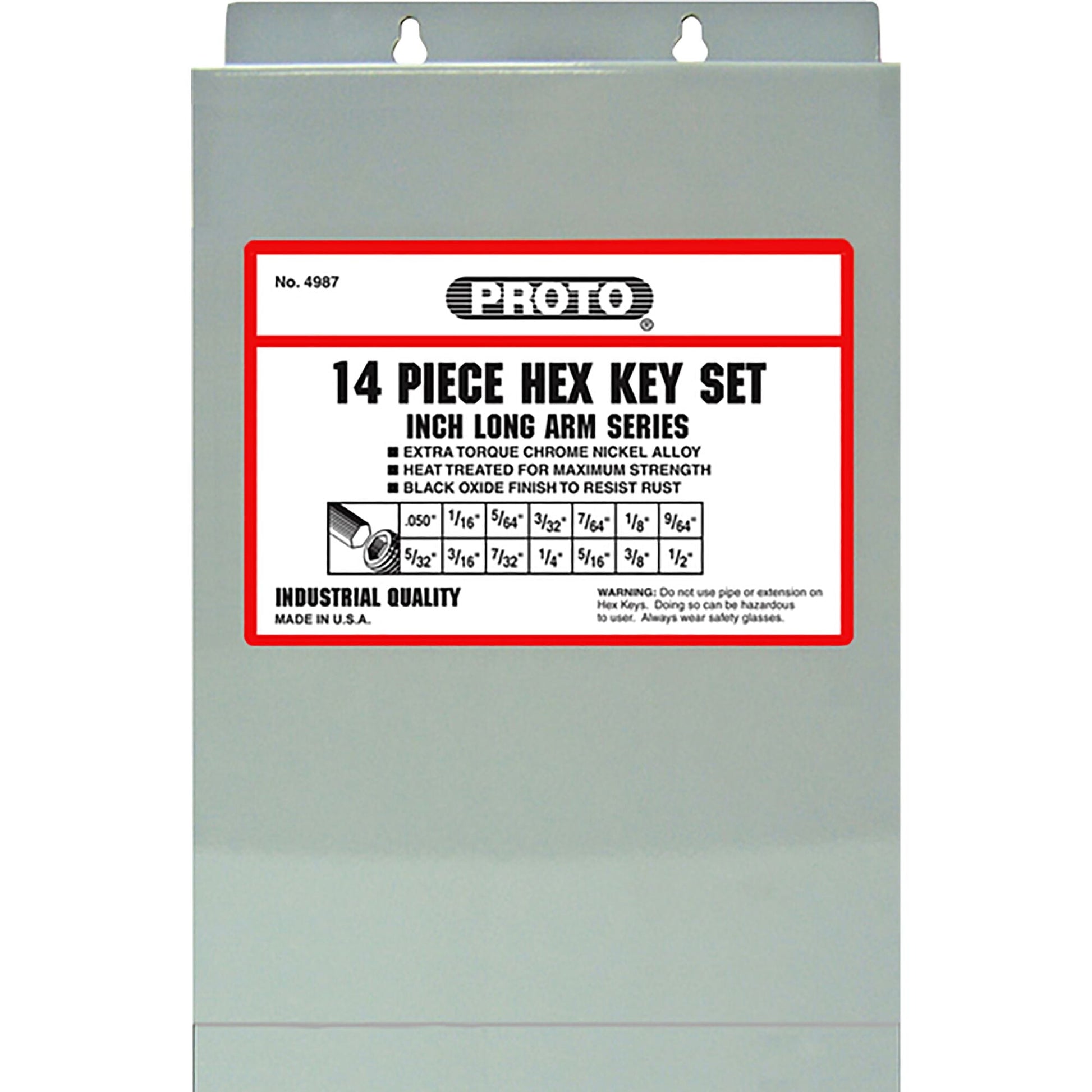 Proto J4987 — Long Hex Key Set (14 pc.) J4987